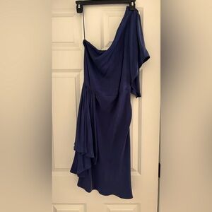 HALSTON Heritage Dress in Navy Color. Size 4. New.